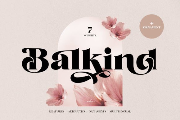 Balkind: A Minimalist Display Font That Earns Its Space