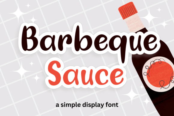 Barbeque Sauce: A Playful Display Font for Real Branding Projects