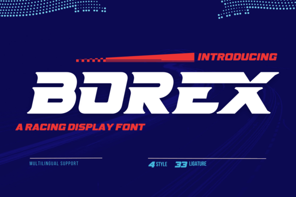 Borex: A Dynamic Display Font for Bold Digital Headlines