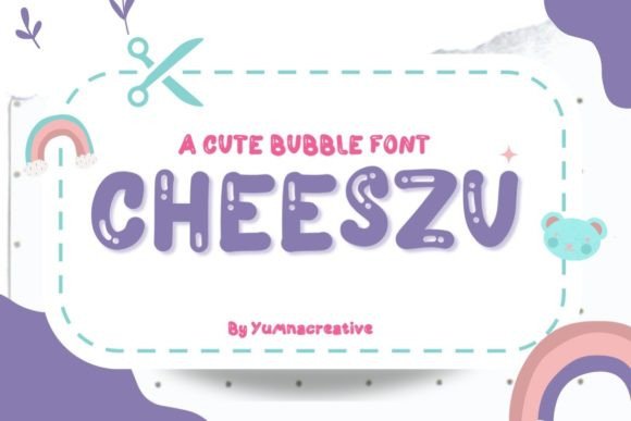 Cheeszu: A Handwritten Display Font That Feels Like a Love Letter