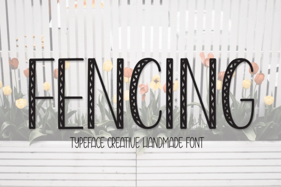 Fencing: A Sweet, Friendly Display Font for Warm Brand Moments