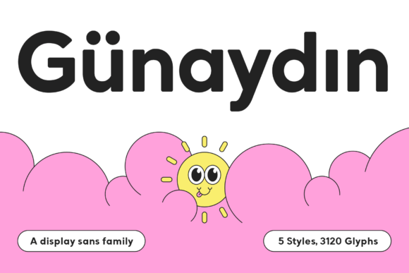 Gunaydin: A Display Font That Anchors Your Editorial Voice