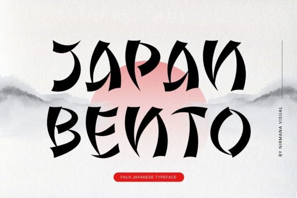 Japan Bento: A Display Font That Makes Your Brand Feel Intentional