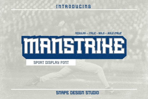 Manstrike: A Bold, Modern Display Font for Editorial Impact