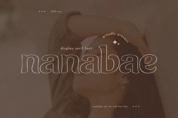Nanabae: A Timeless Display Font for Elegant Web Design