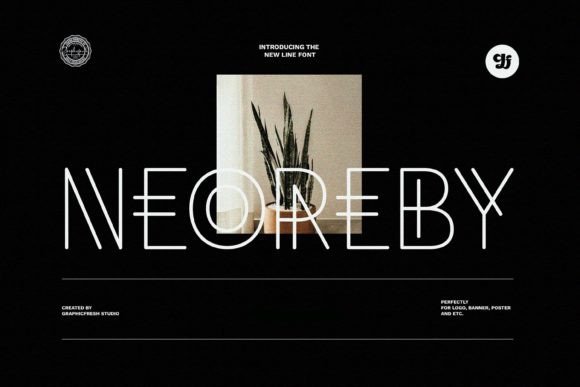 Neoreby: A Display Font That Makes Your Headlines Instantly Clear