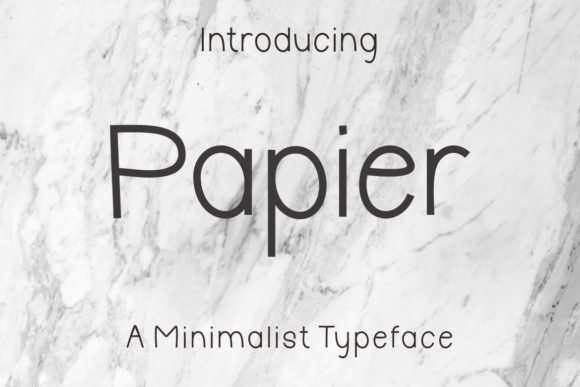 Papier: A Display Font That Breathes With Your Content