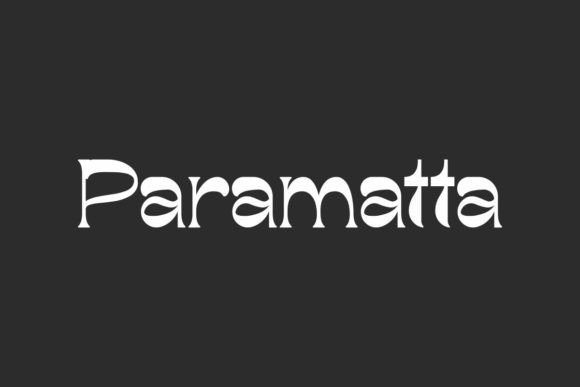Paramatta Display Font for Small Business Branding