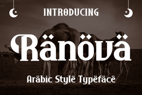 Ranova: A Bold Display Font for Editorial Impact