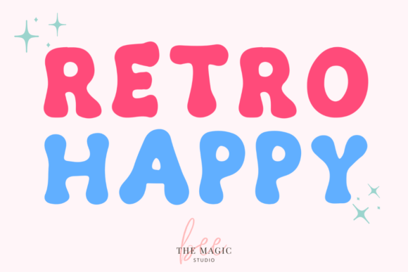 Retro Happy: A Display Font That Feels Like a Warm Hello