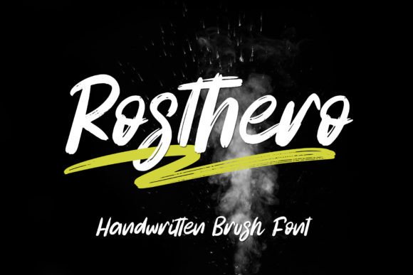 Rosthero: A Bold Display Font That Holds Up in Real Campaigns