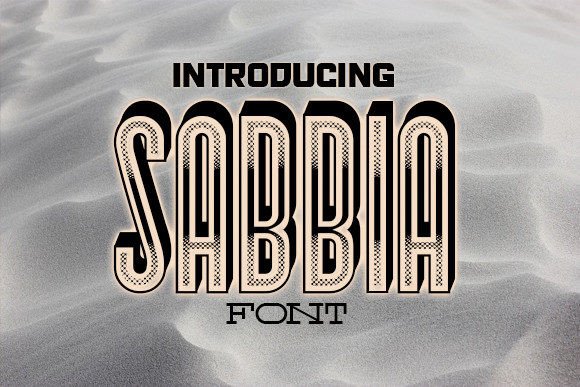 Sabbia: A Display Font That Elevates Your Small Business Brand