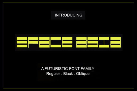 Space Asia: A Display Font That Makes Your Headlines Instantly Readable