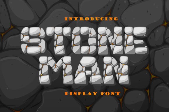 Stone Man: A Display Font That Gives Your Brand Real Personality