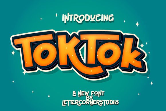 Toktok: A Modern Display Font for Editorial Impact