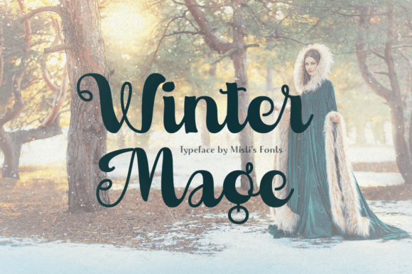 Winter Mage: A Display Font That Elevates Campaign Visuals